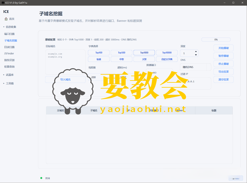 一款基于Windows桌面端渗透测试工具箱：ICE
